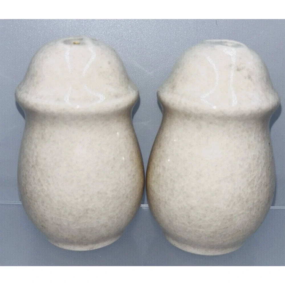 Salt Pepper Shakers Marmalade Geese Apple Blue Ribbon International Vtg 4